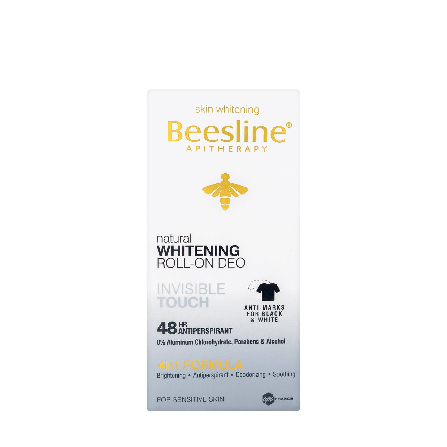 Beesline 48 Hours Whitening Roll On Deo Invisible Touch 50 Ml