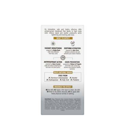 Beesline 48 Hours Whitening Roll On Deo Invisible Touch 50 Ml