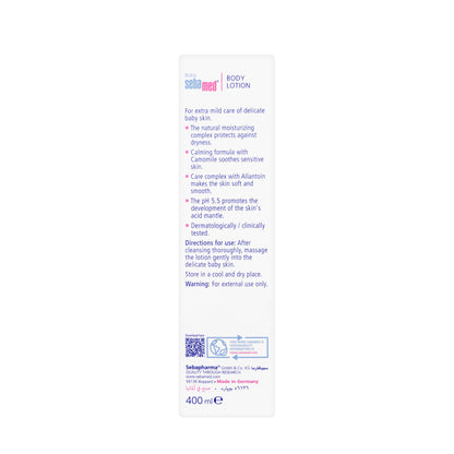 Sebamed Baby Lotion 400 ml Pump