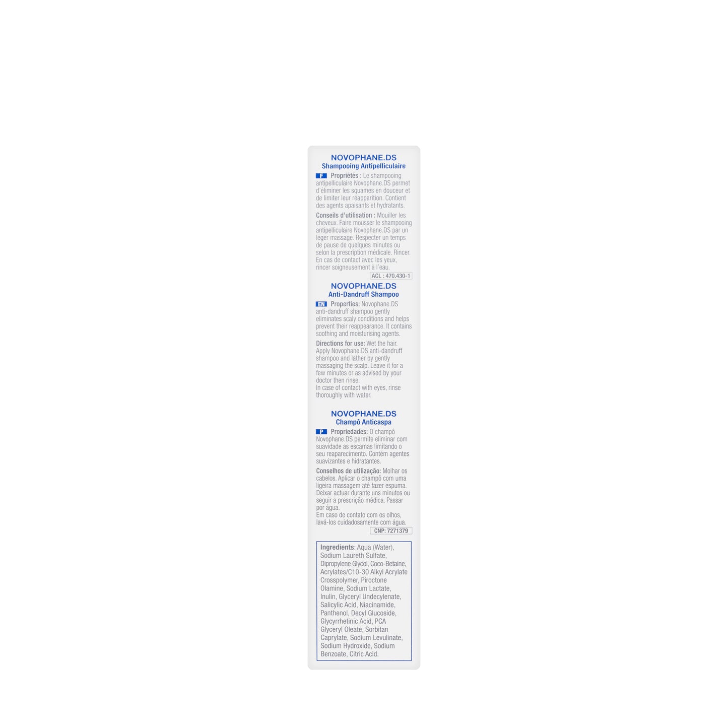 ACM Novophane Ds shampoo 125 Ml