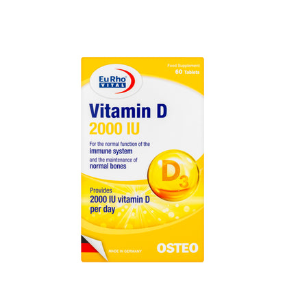 Eurho Vital Vitamin D 2000 IU 60 Tablet