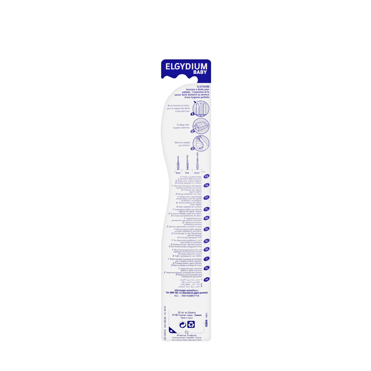Elgydium Baby Toothbrush[Soft]