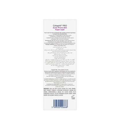 Cetaphil PRO Acne-Prone Skin Foam Wash 235 Ml