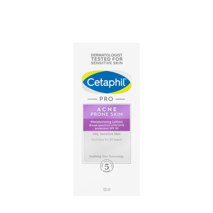 Cetaphil PRO Acne-Prone Skin SPF 30 Moisturizing Lotion 120 Ml