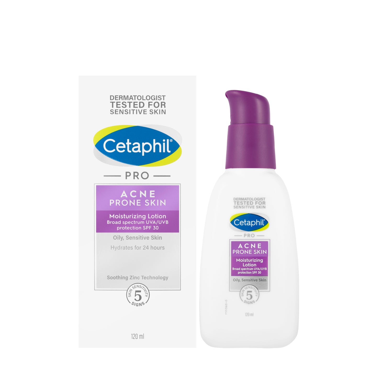 Cetaphil PRO Acne-Prone Skin SPF 30 Moisturizing Lotion 120 Ml