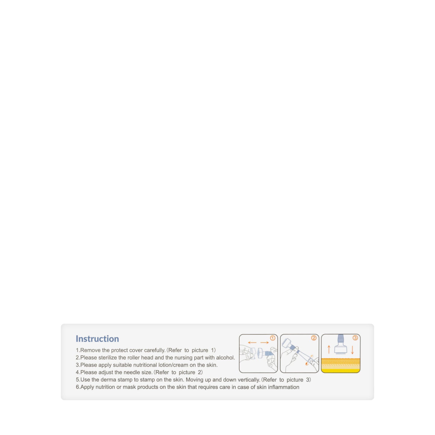 DRS Adjustable Derma Stamp System 0.25-3.0Mm [140A]