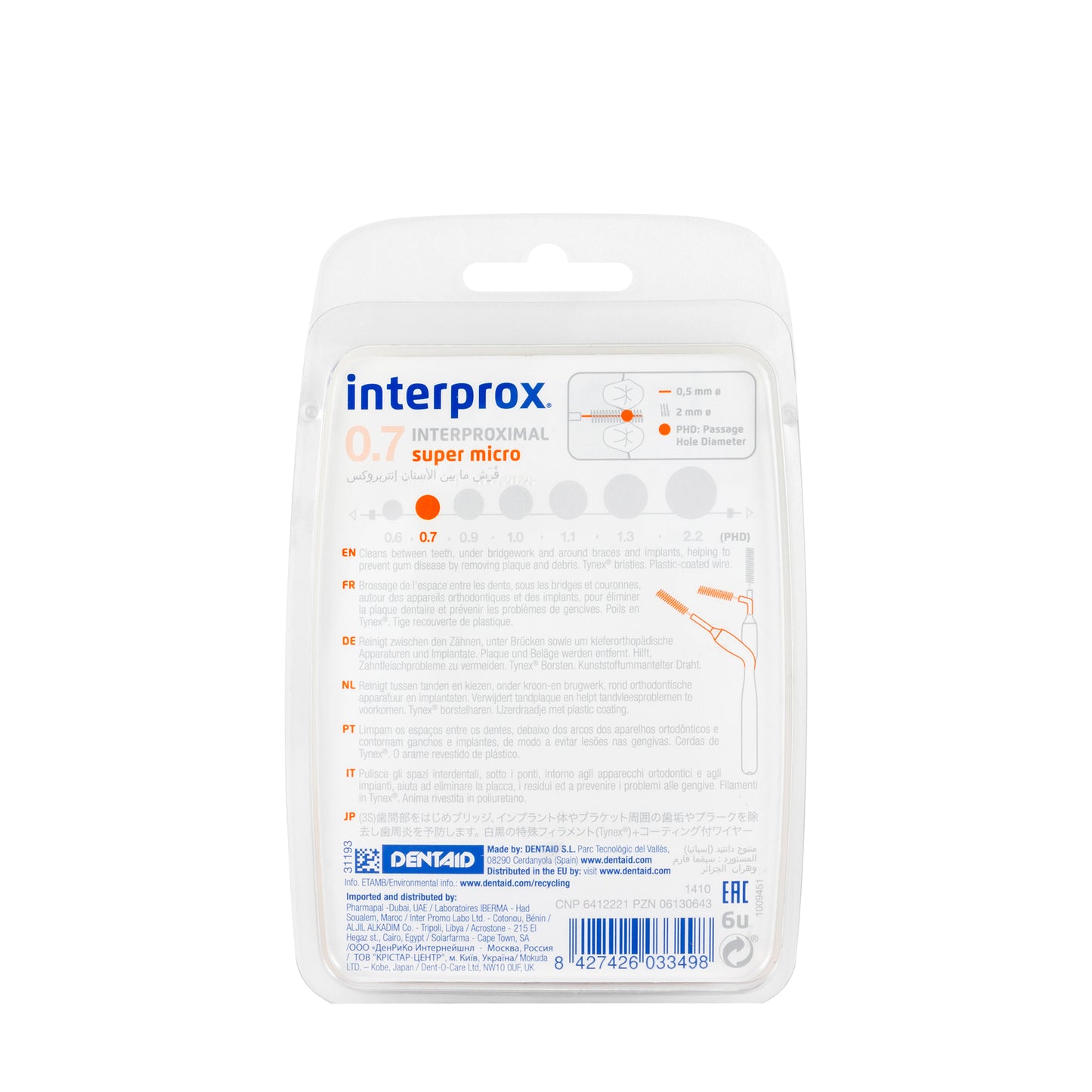 Dentaid Interprox Plus Super Micro 0.7 mm