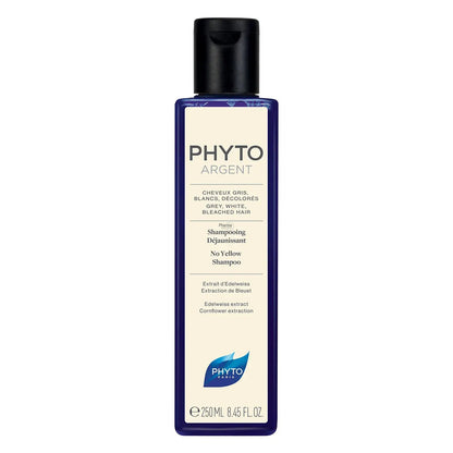 Phyto Argent No Yellow Shampoo for Grey, White and Bleached Hair 250 Ml