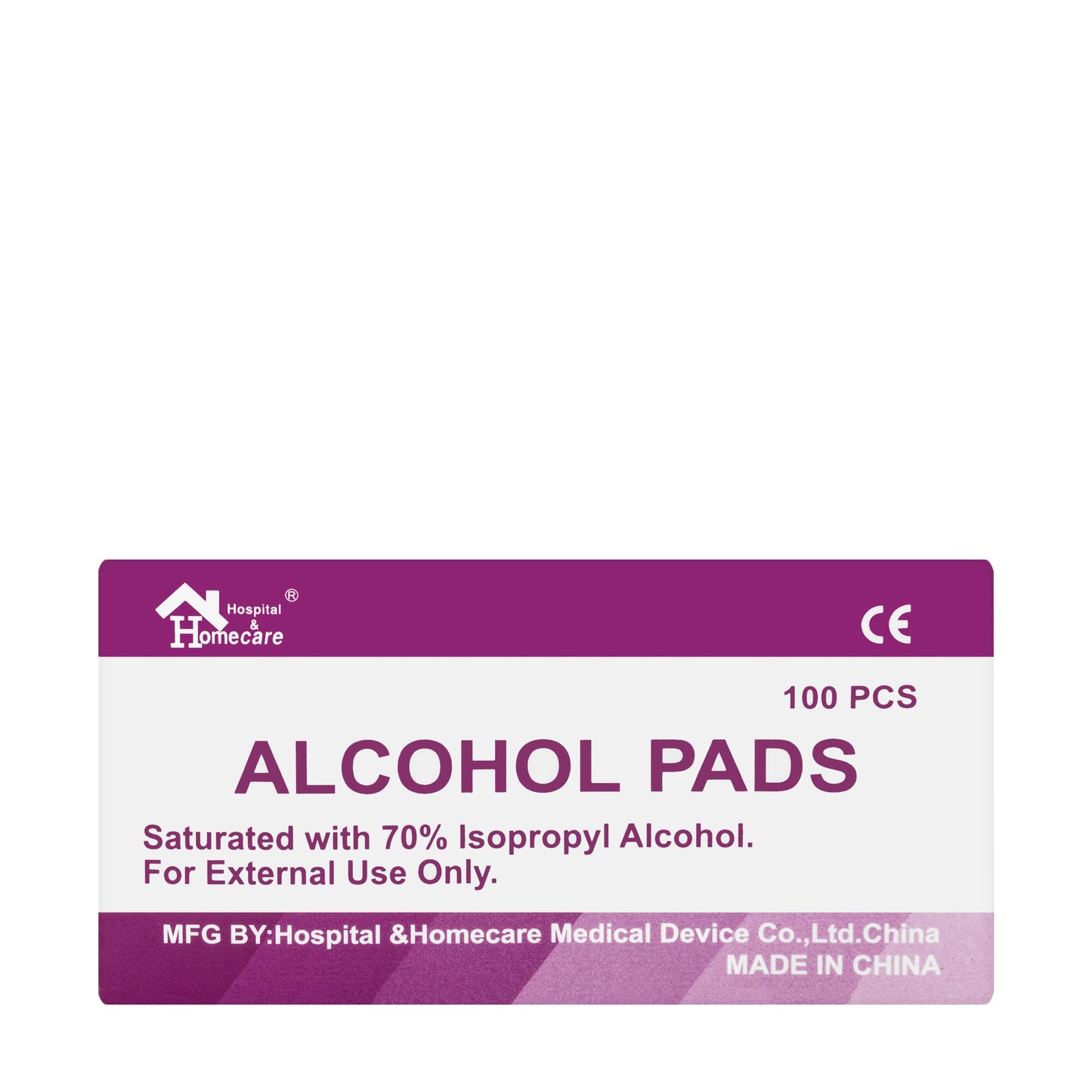Alcohol Swab 100 Pieces [Homecare]
