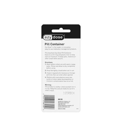Ezy Dose Pill Conttainer Metal [68130]