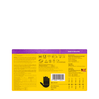 Maxter Latex Gloves [Large] 100 Pieces