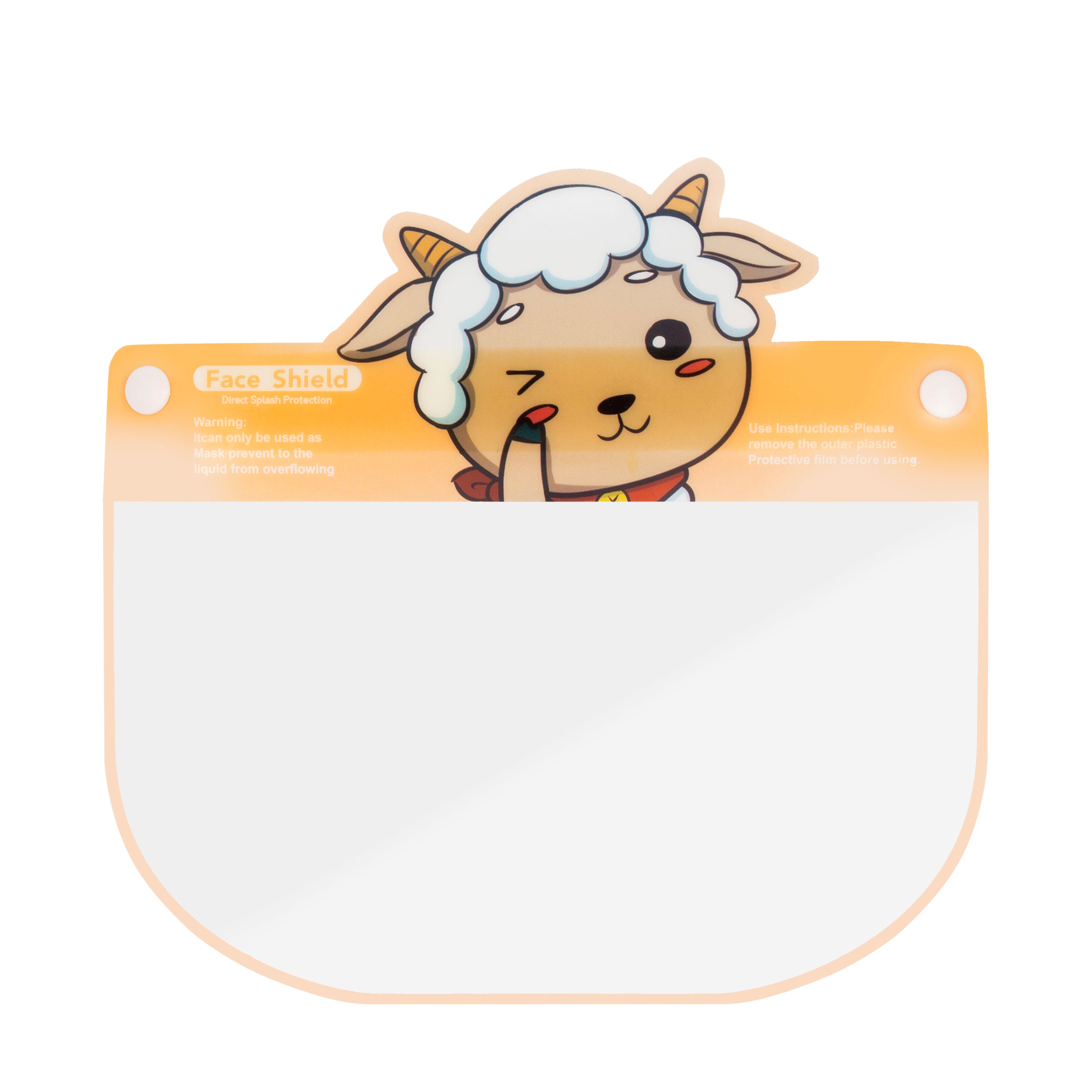 Face Mask Shield Kids Colors