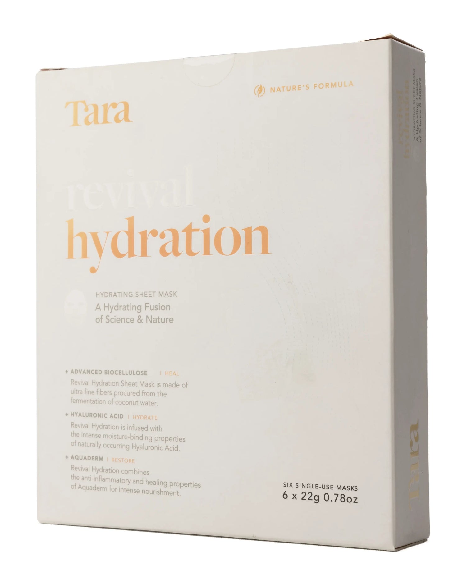 Tara Revival Hydration Sheet Mask 6X22 Gm