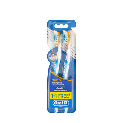 Oral-B Pro-Expert Pro-Flex Toothbrush-Soft 38 [1+1]