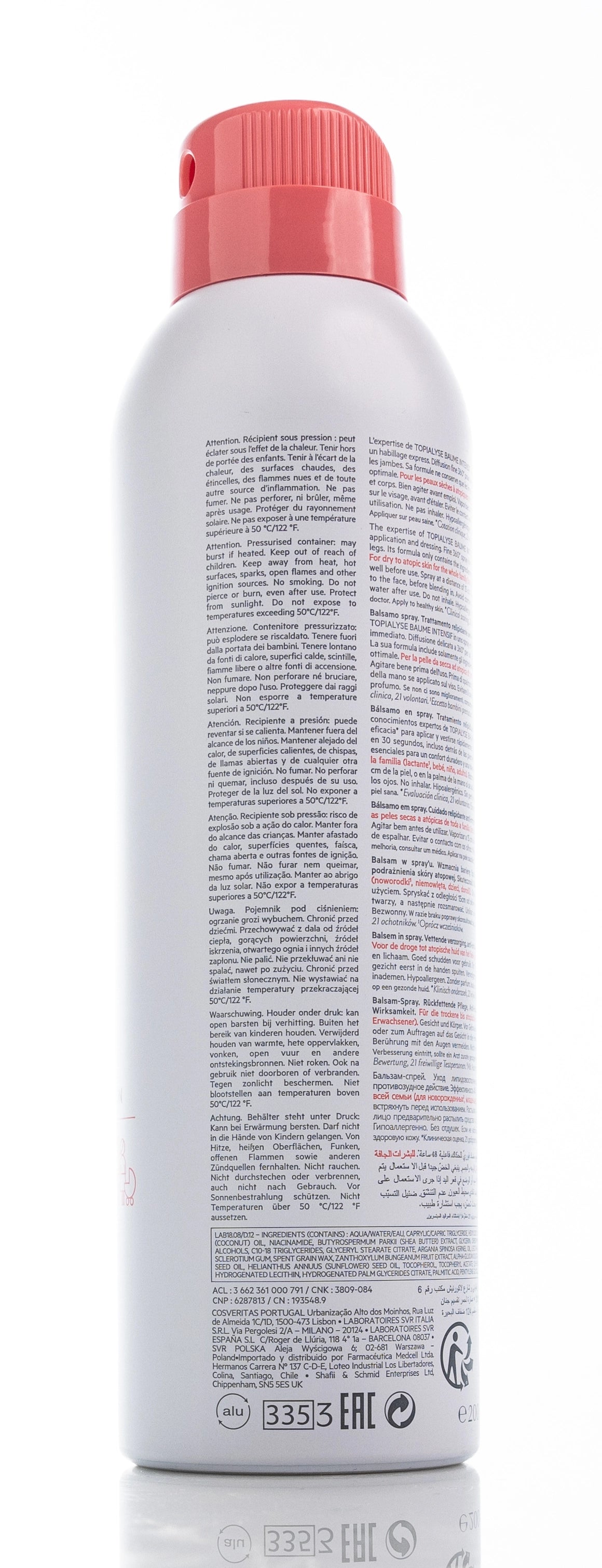 SVR Topialyse Baume En Spray 200 ml