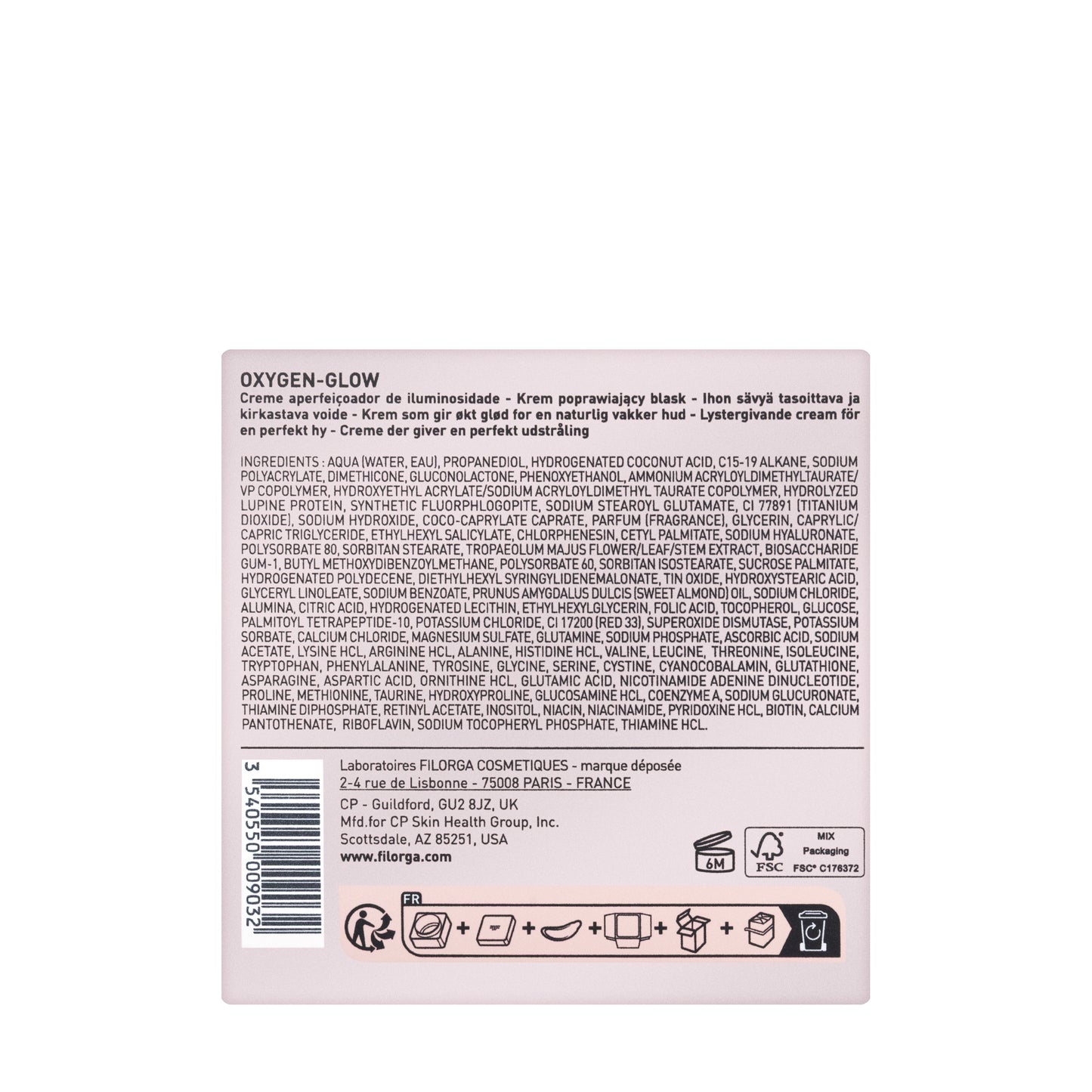 Filorga Oxygen-Glow Super-Perfecting Radiance Cream 50 Ml