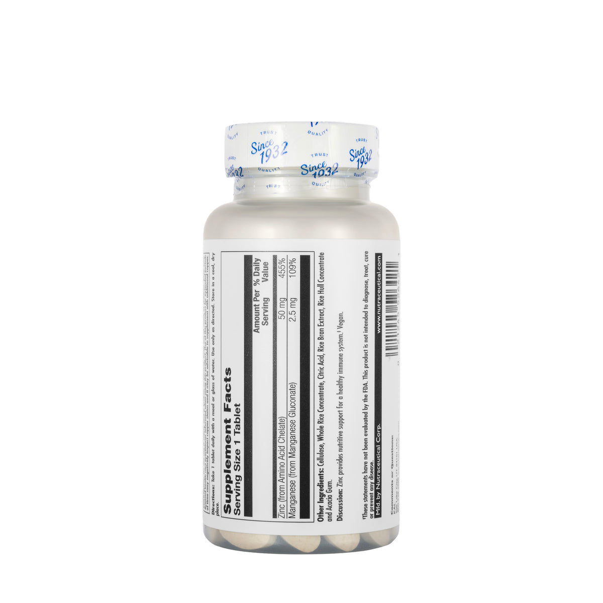 Kal Zinc 50 mg Chelated 90 Tablet