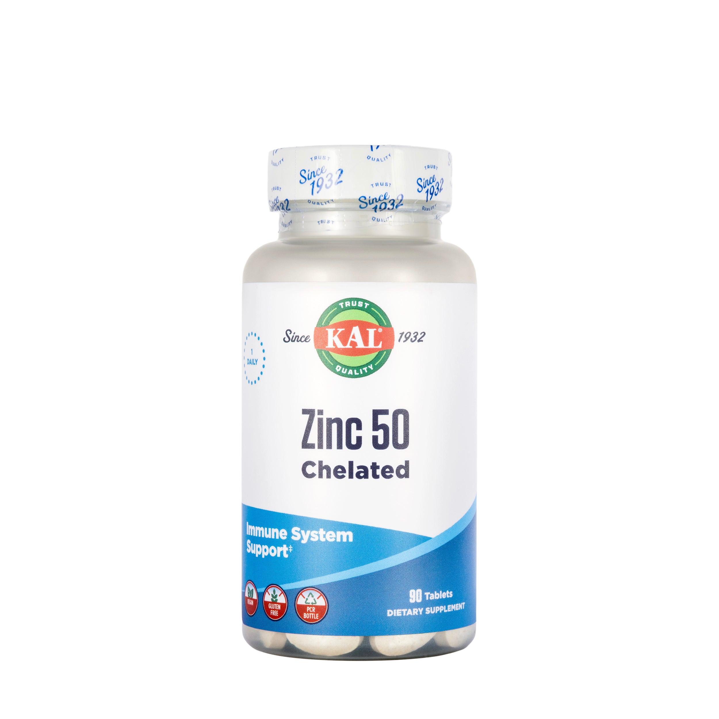 Kal Zinc 50 mg Chelated 90 Tablet