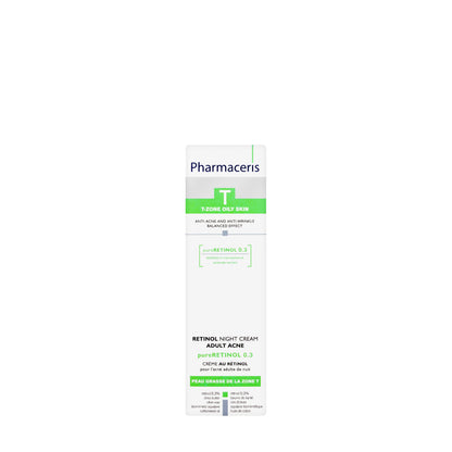 Pharmaceris T Retinol 0.3 Night Cream for Adult Acne 40 Ml