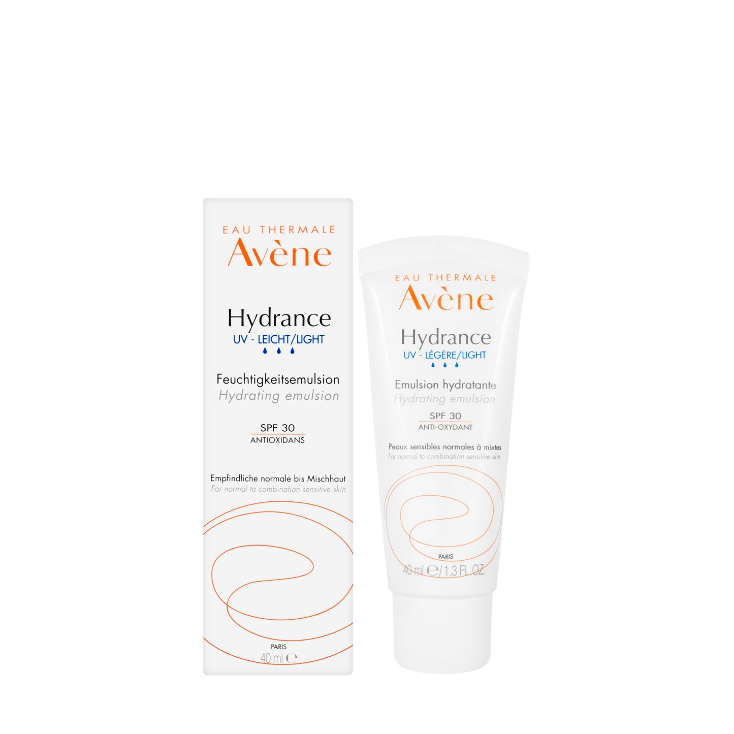 Avène Hydrance Uv Light [Spf 30]  Hydrating Cream 40 Ml