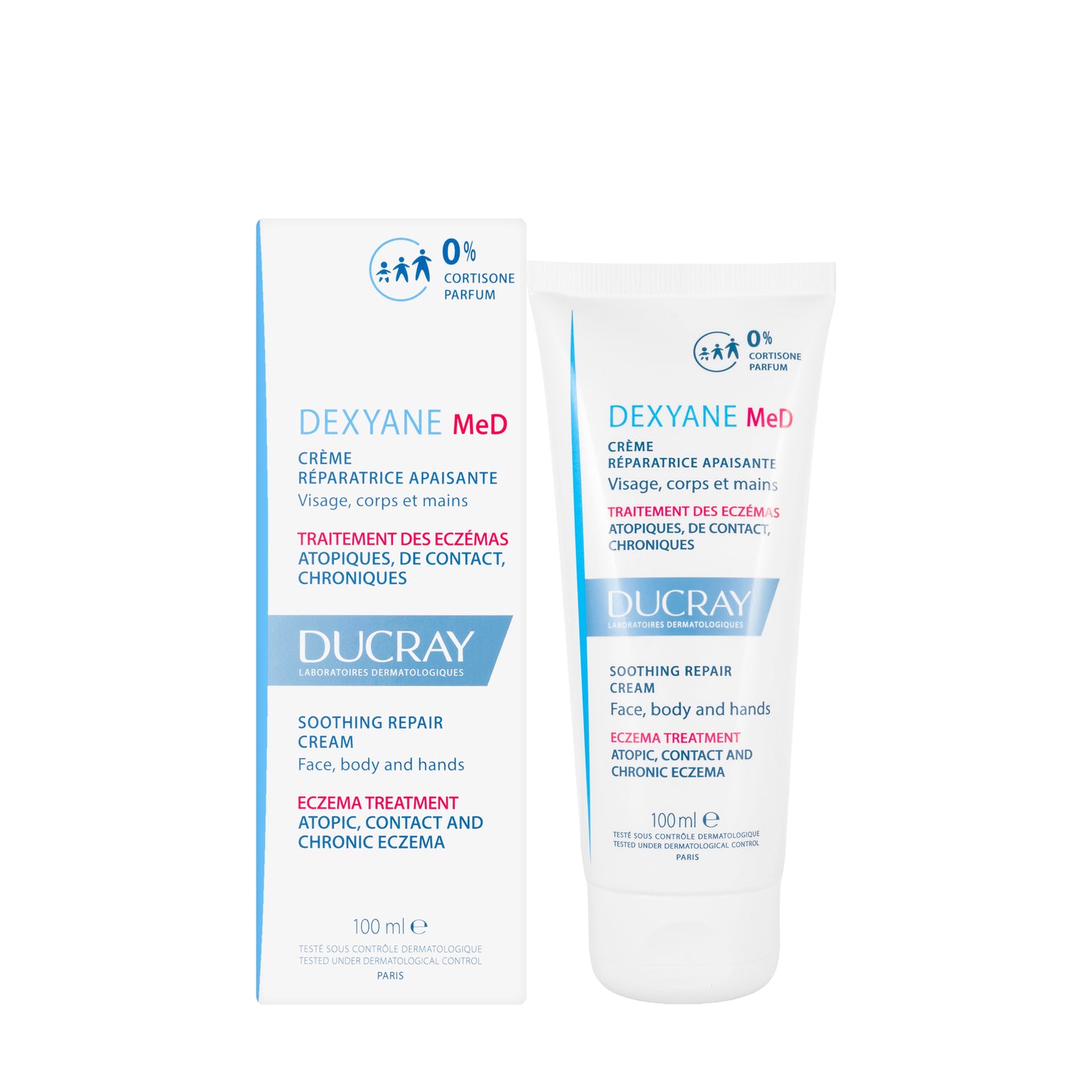 Ducray Dexyane Med Soothing Repair Cream 100 Ml