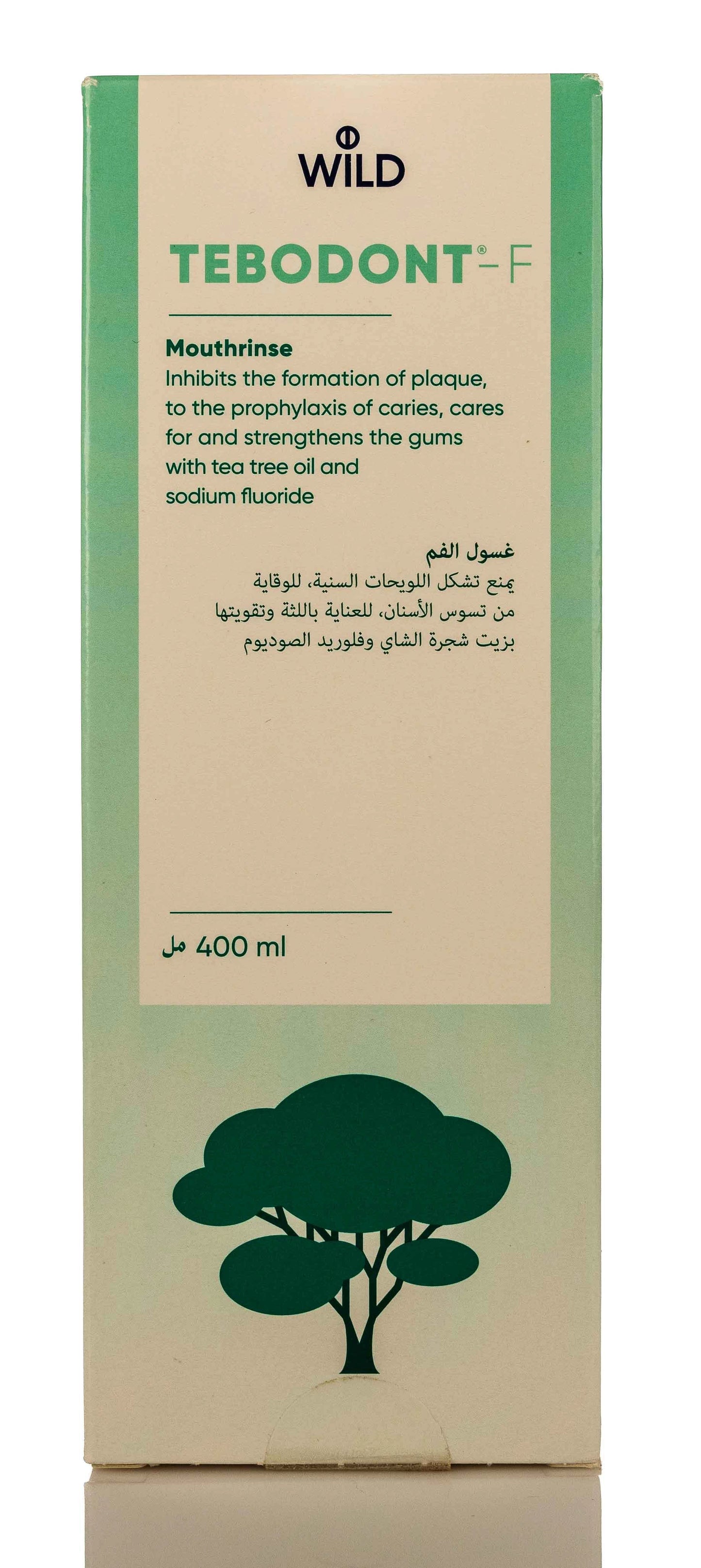 Wild Tebodont-F Mouthwash 400 ml