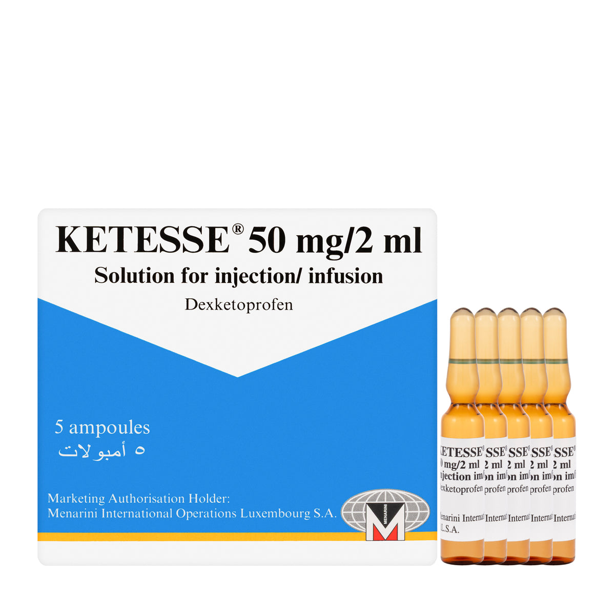 Ketesse 50Mg/2Ml Injection 5 Ampules