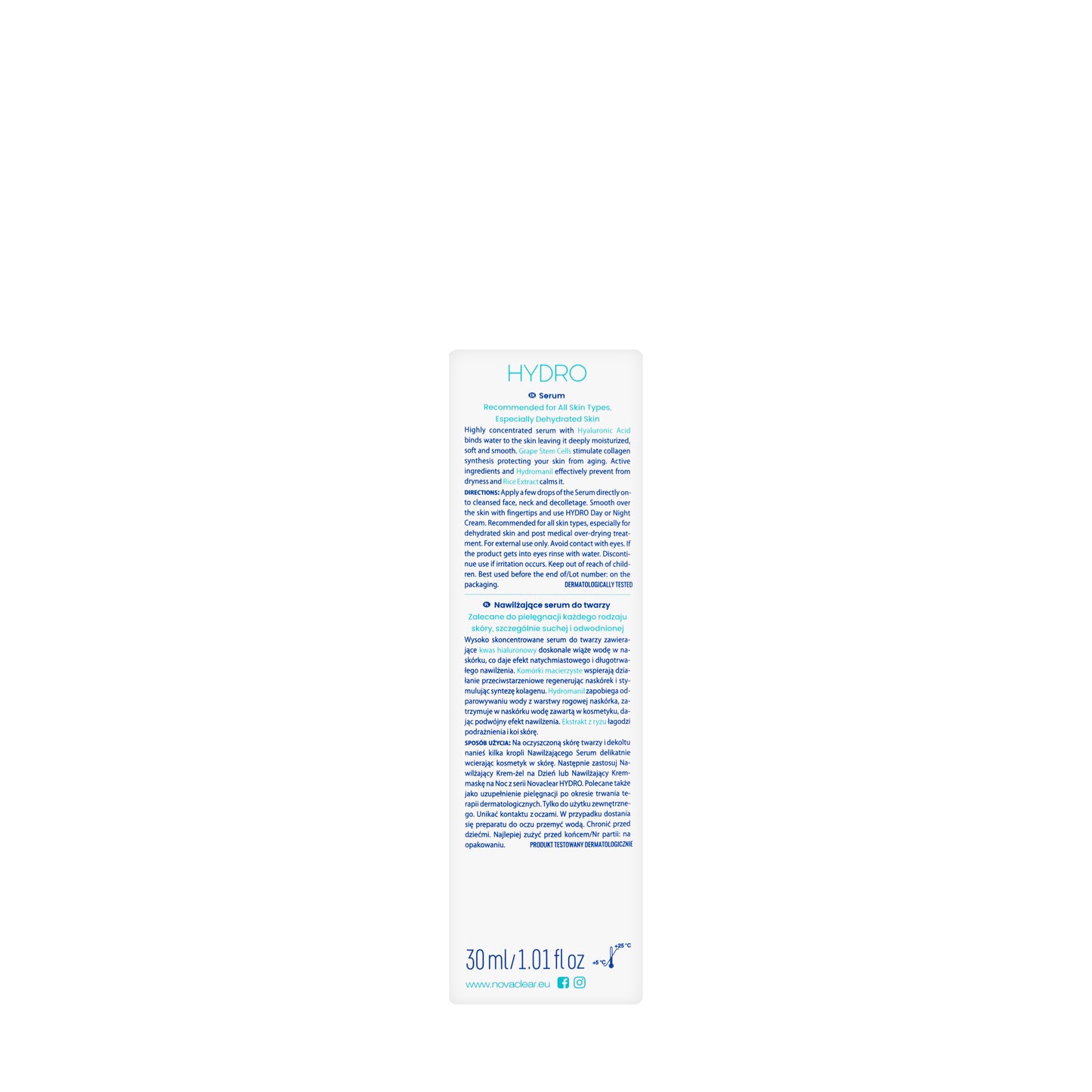 Novaclear Hydro Serum 30 Ml