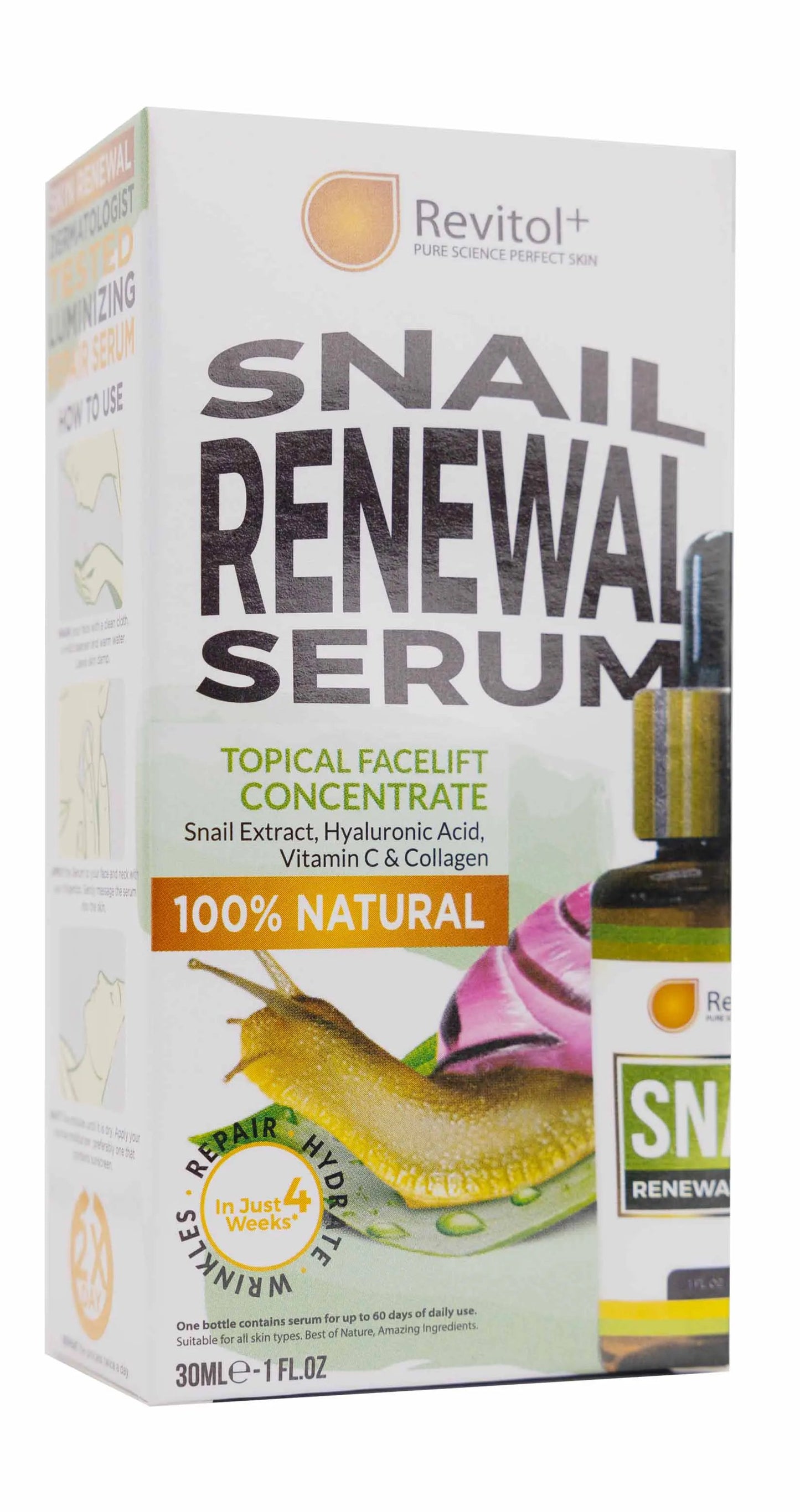 Revitol+ Snail Renewal Serum 30 Ml