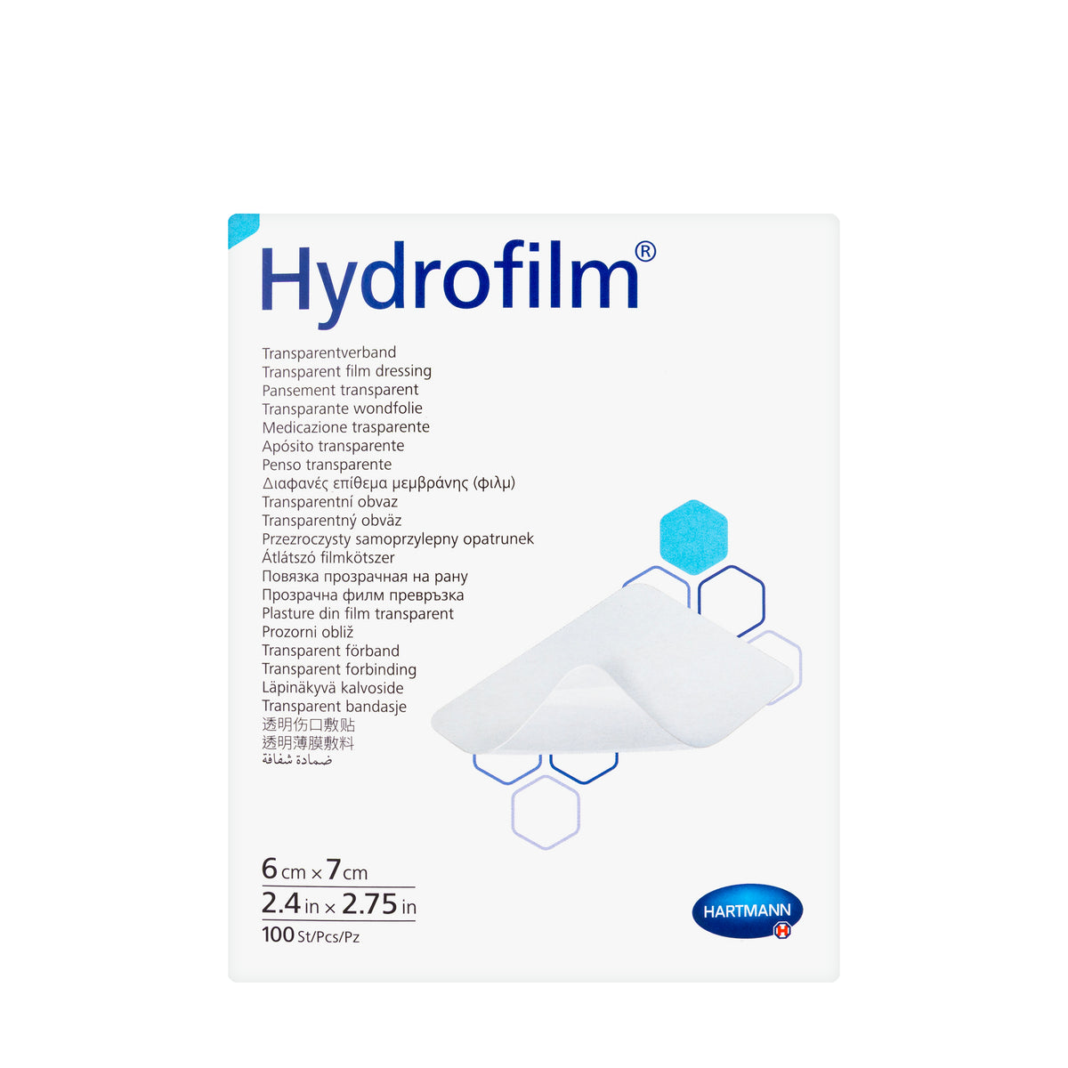 Hartmann HydroFilm 6X7Cm 100Pieces