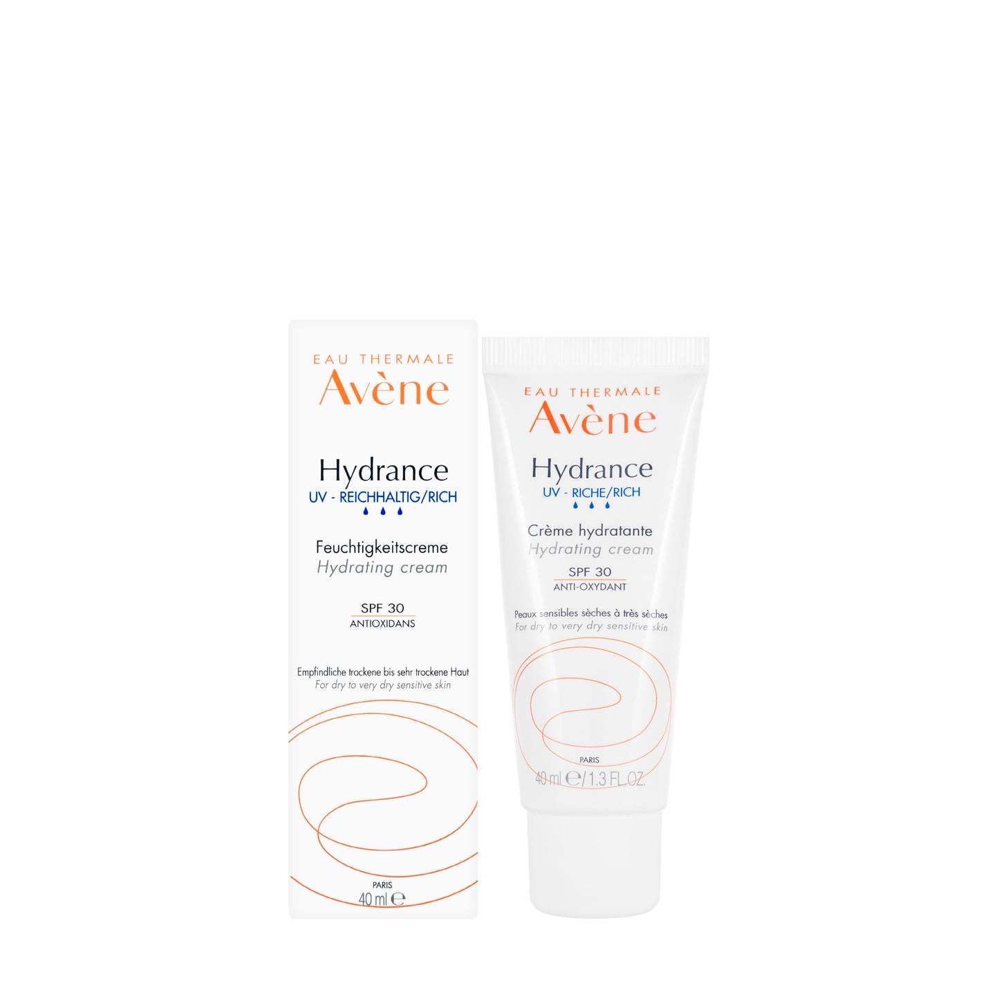 Avène Hydrance Uv Rich [Spf 30]  Hydrating Cream 40 Ml