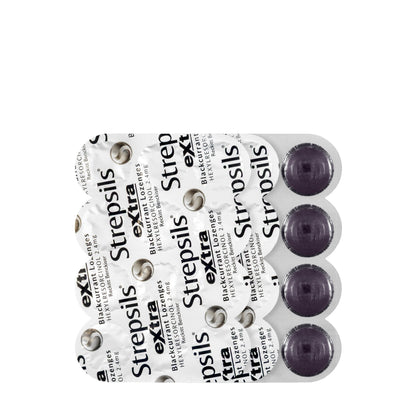 Strepsils Extra Blackcurrant 36 Lozenges