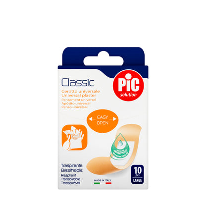 Pic Solution Classic Universal Plaster 25X72 Mm [Large]10 Pieces