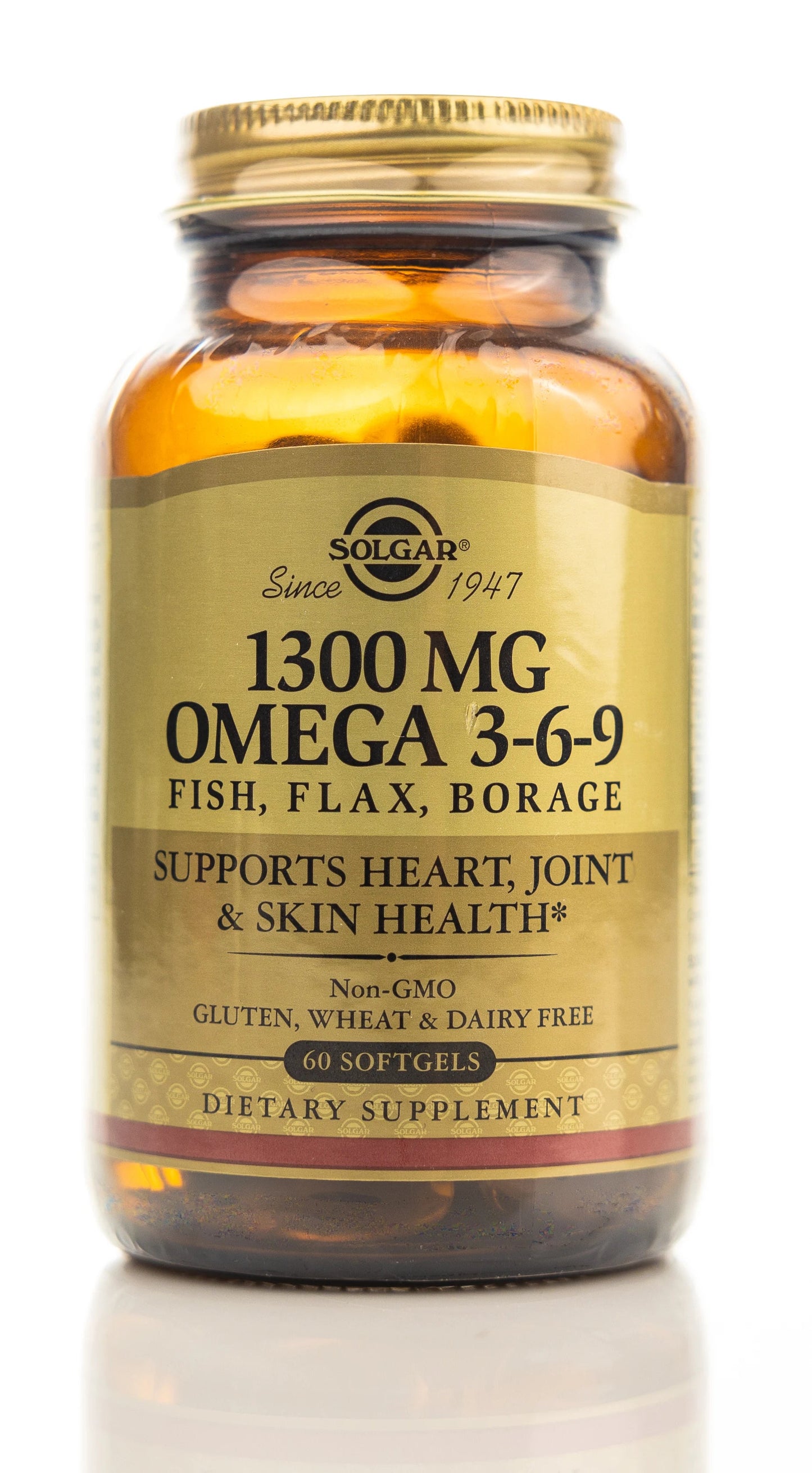 Solgar Omega 3-6-9 1300mg 60 Softgels