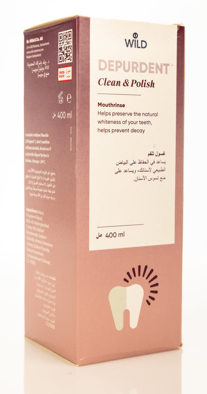 Depurdent Clean & Polish Mouthwash 400 ml