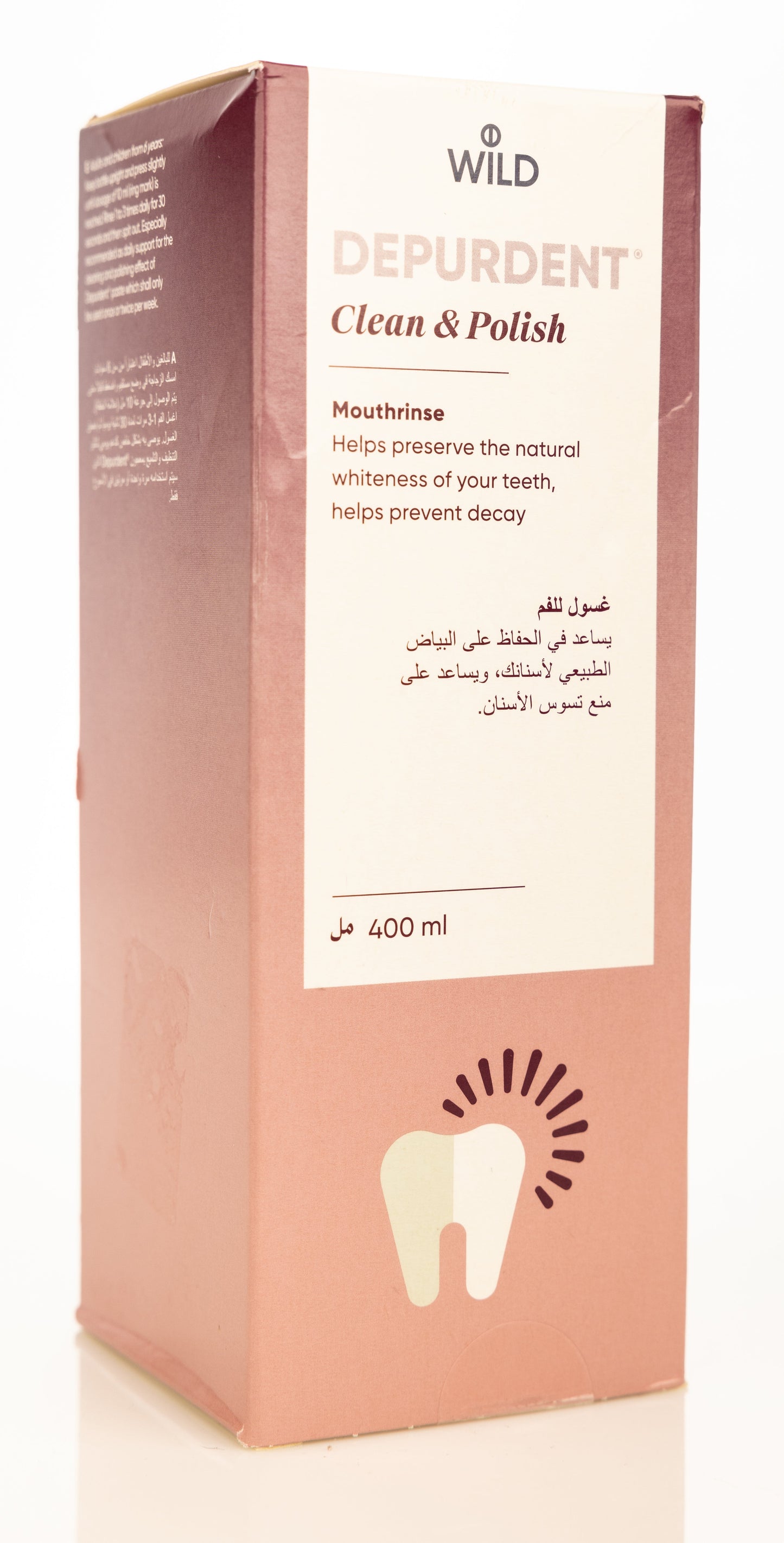 Depurdent Clean & Polish Mouthwash 400 ml