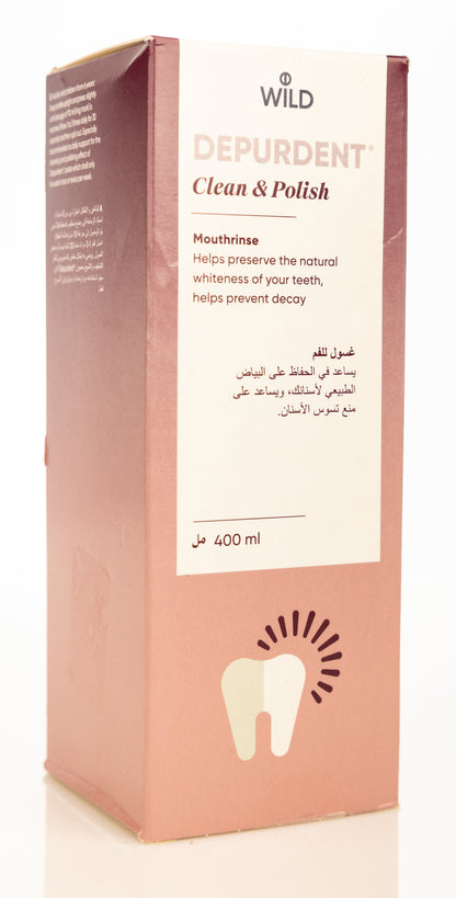 Depurdent Clean & Polish Mouthwash 400 ml