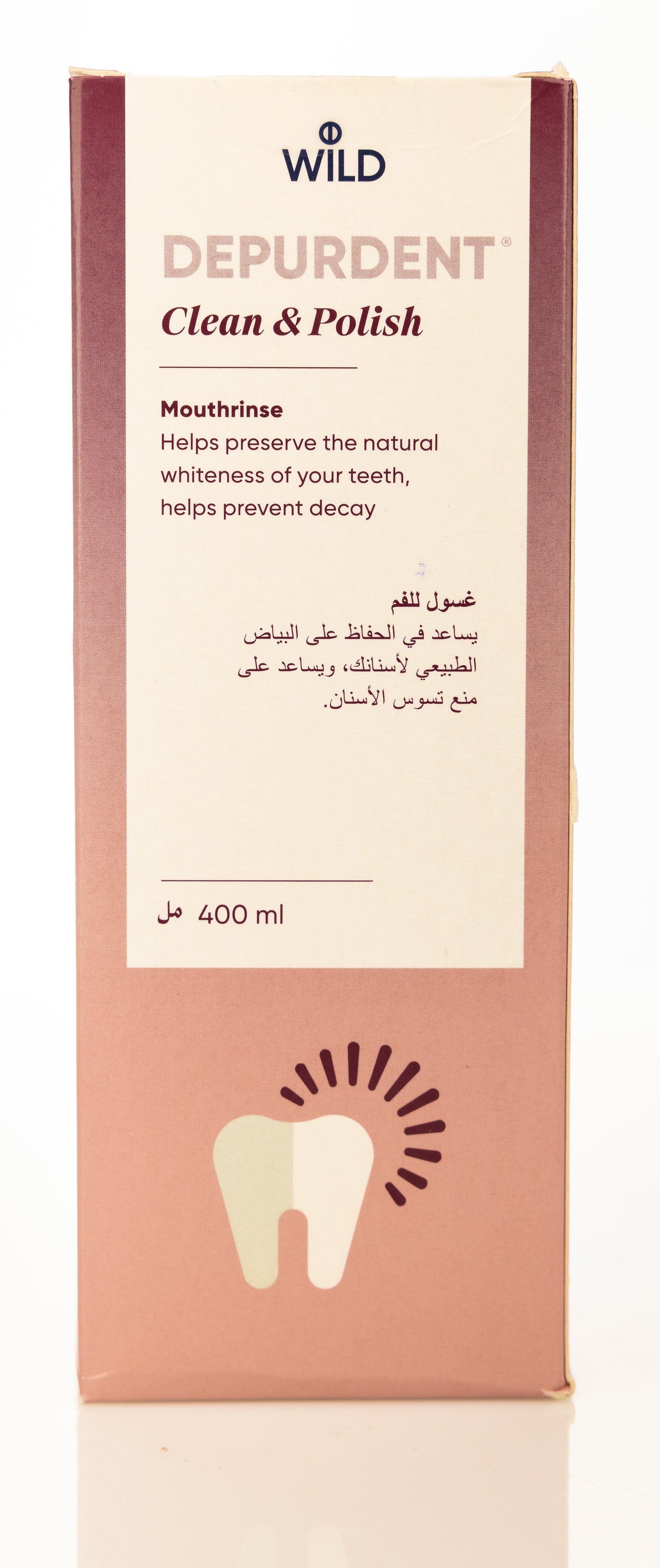 Depurdent Clean & Polish Mouthwash 400 ml