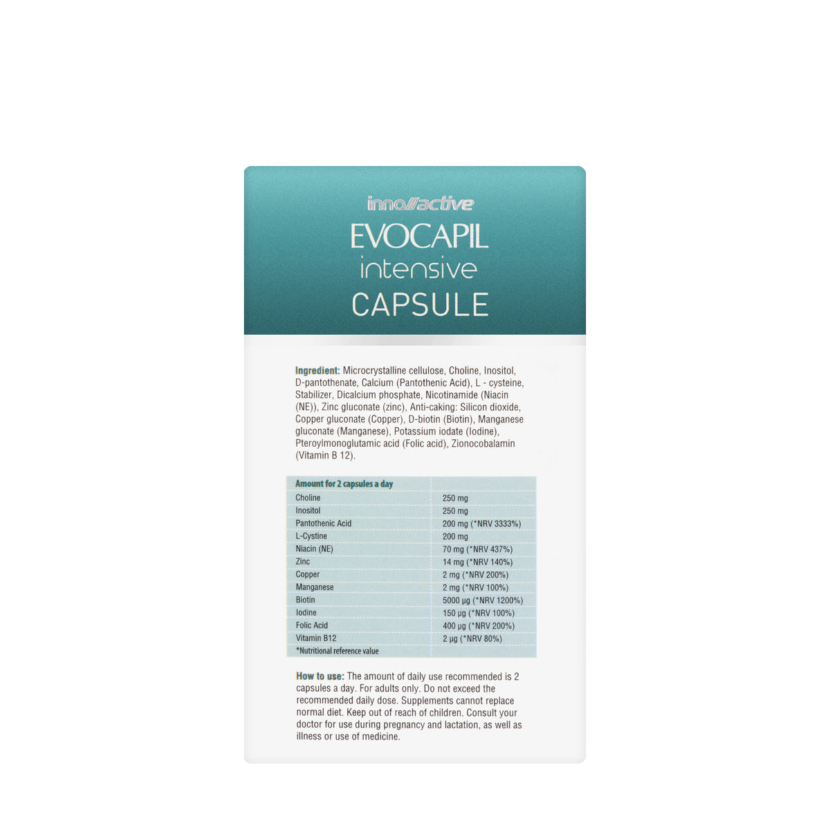 Evocapil Hair,Skin & Nail 60 Capsule