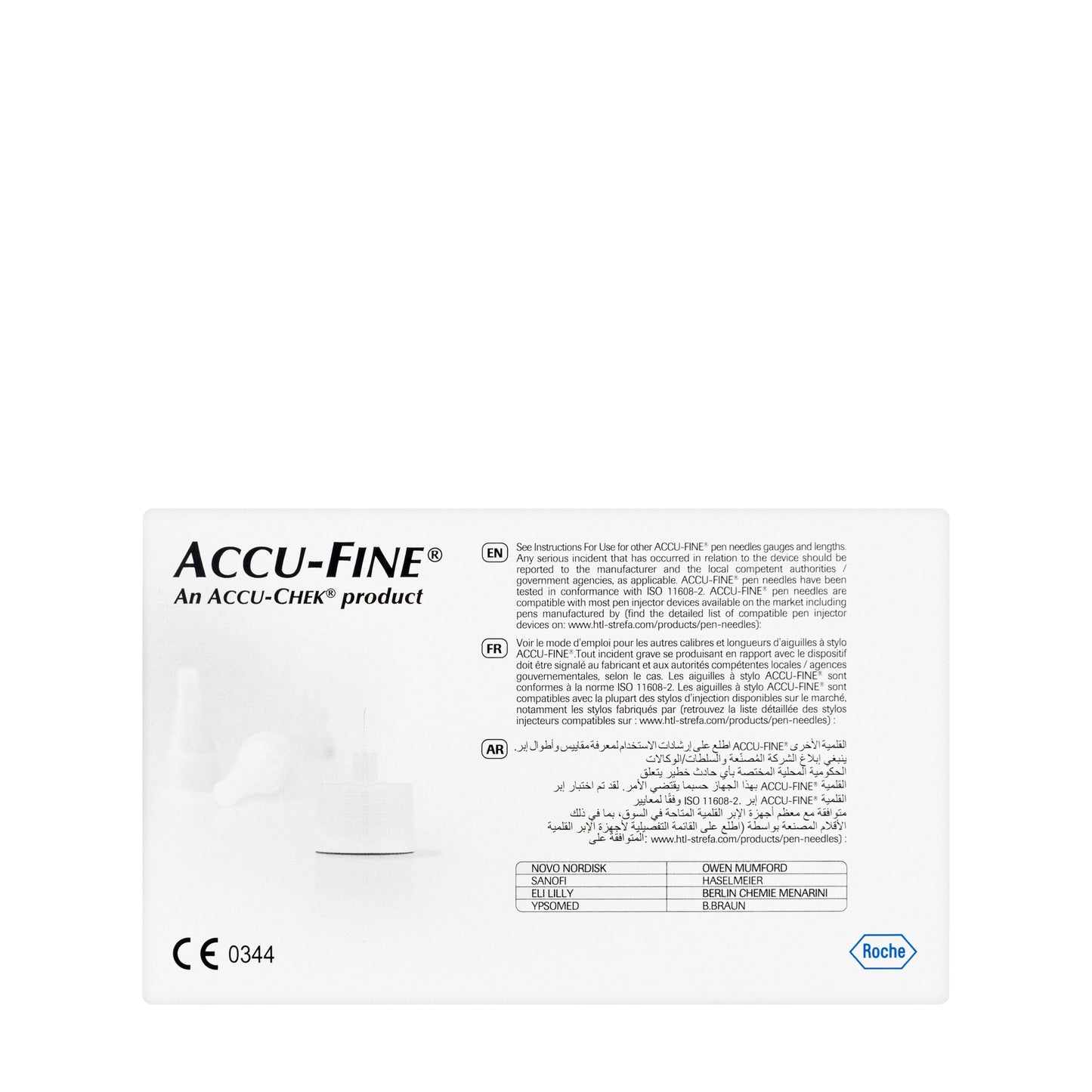 Accu Check Accu-Fine 4X0.23Mm [32G] 100 Pieces