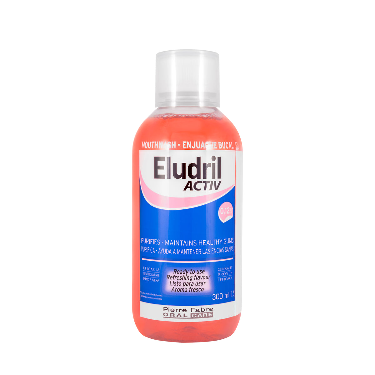 Eludril Activ 0.12% Mouthwash 300 Ml