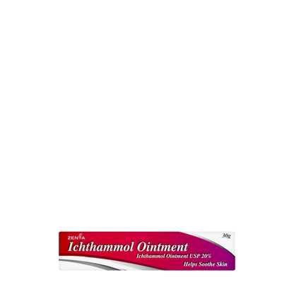 Zenta Ichthammol 20% Ointment 30Gm