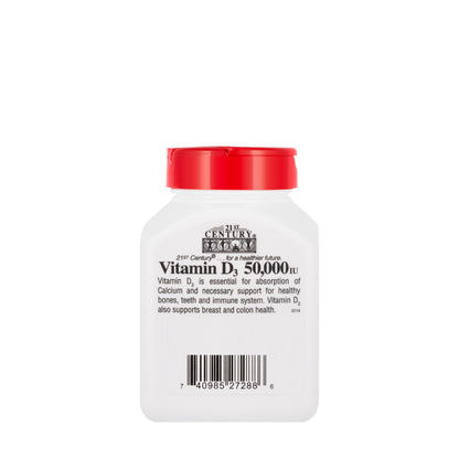 21 Century Vitamin D3 5000 IU 30 Tablet