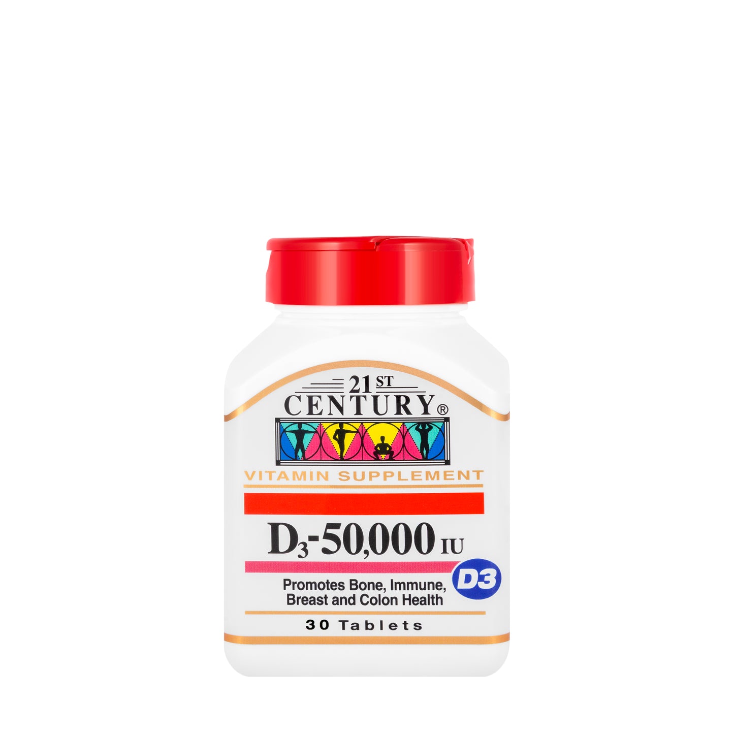 21 Century Vitamin D3 5000 IU 30 Tablet