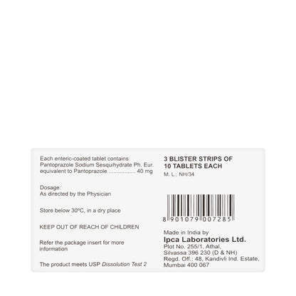Pantonex Dr 40Mg 30 Tablets