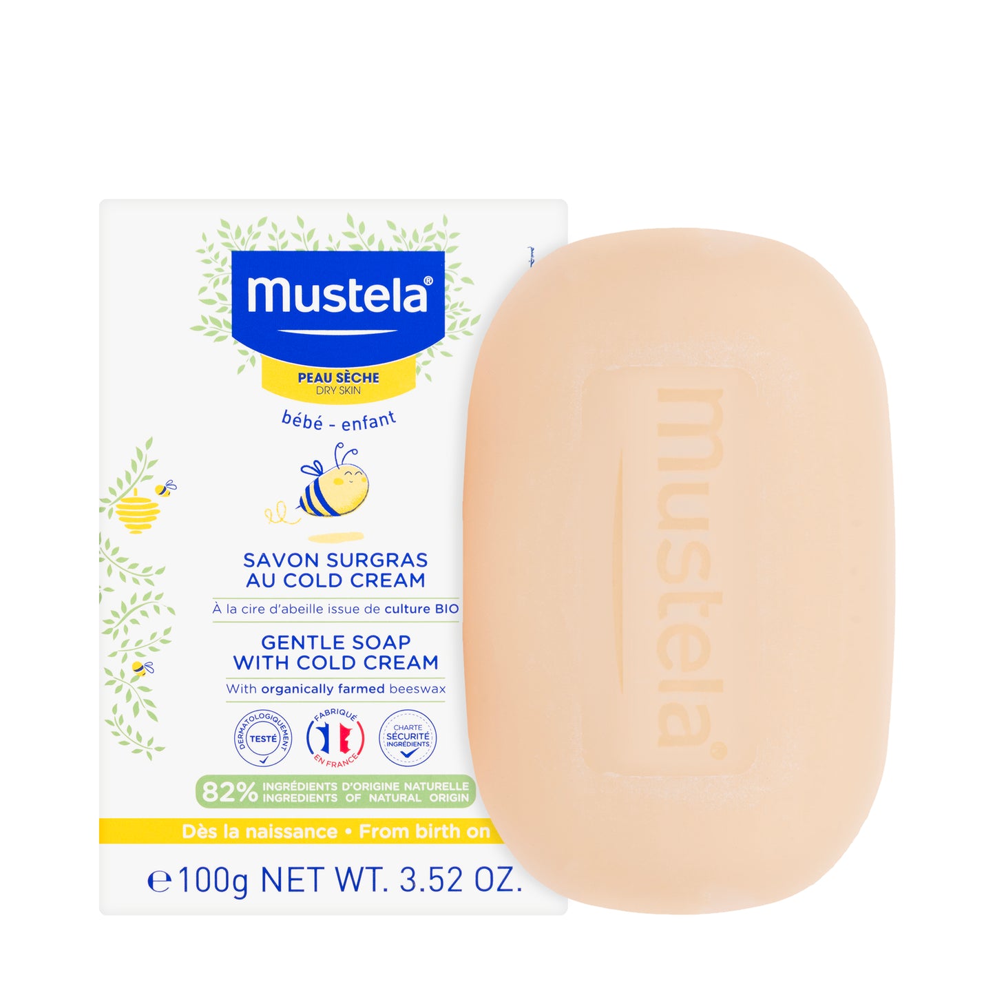 Mustela Gentle Soap With Cold Cream  100 Gm