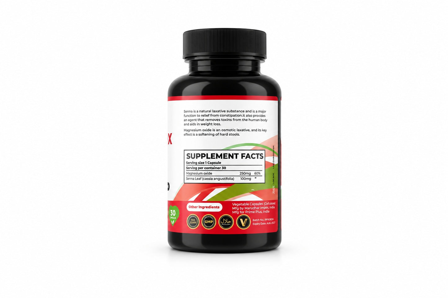 Prima Plus Neutralax 30 Capsules