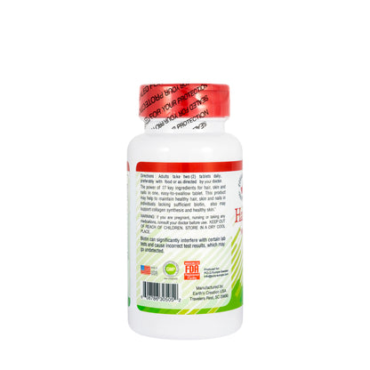 Human Essentials Hair, Skin & Nails 5000 mcg Biotin 60 Tablet