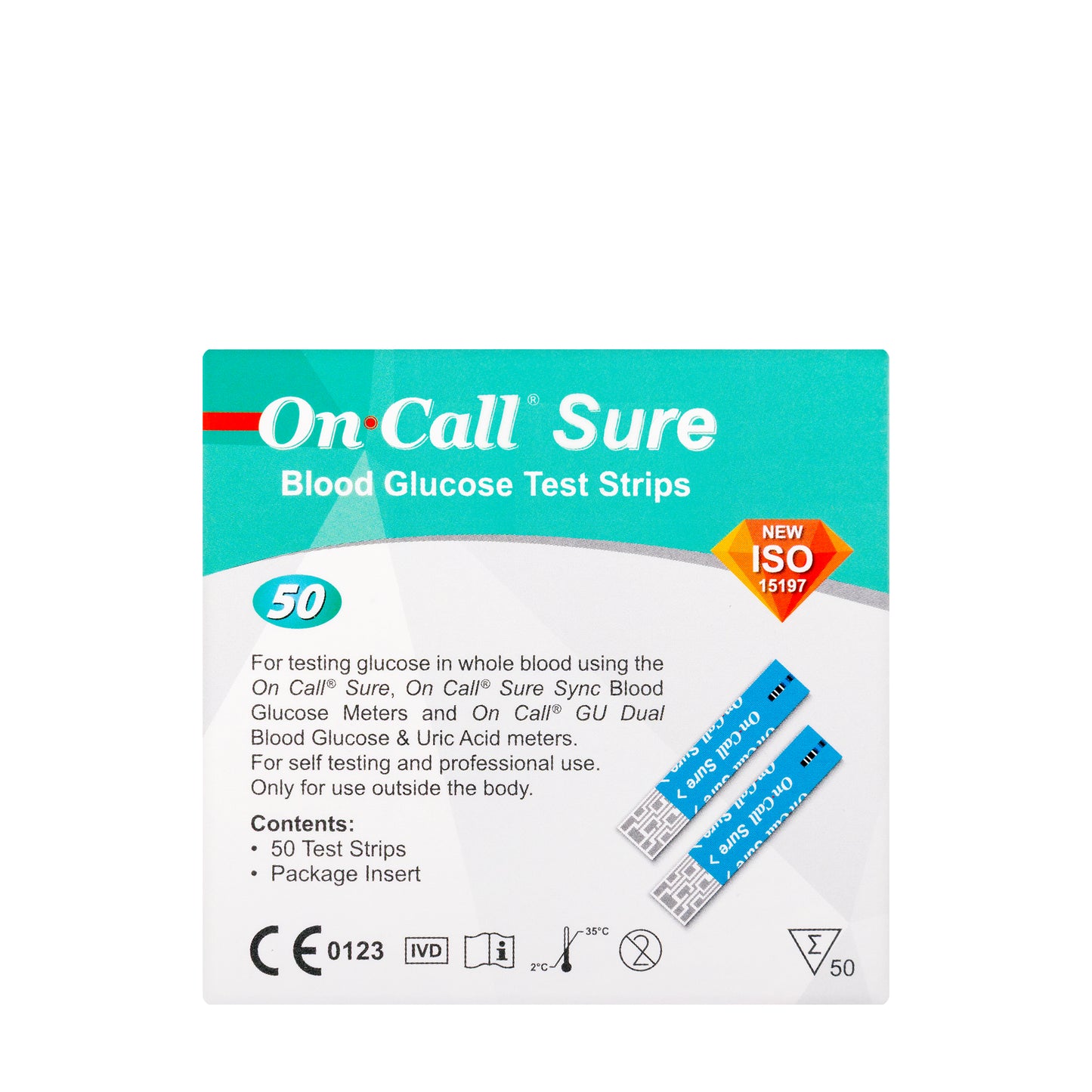 On Call Sure Glucose 50 Strips
