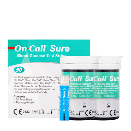 On Call Sure Glucose 50 Strips